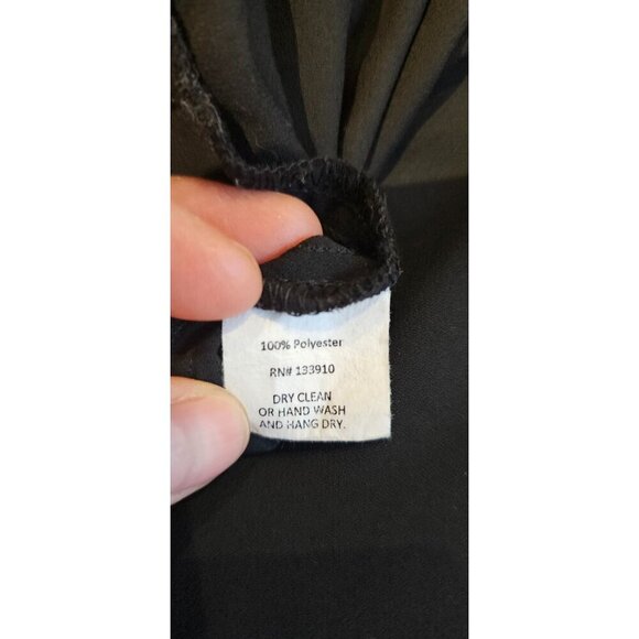 Show Me Your Mumu Hazel Ruffle Top Black Off-The-Shoulder Small - Picture 5 of 6